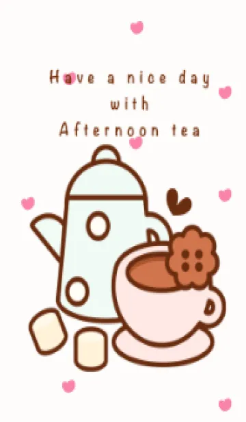 [LINE着せ替え] My afternoon tea 3の画像1