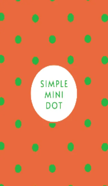 [LINE着せ替え] SIMPLE MINI DOT THEME 277の画像1