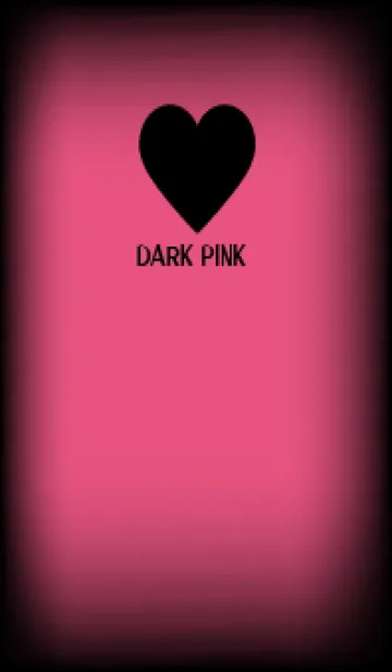 [LINE着せ替え] Black & Dark Pink Theme V5 (JP)の画像1