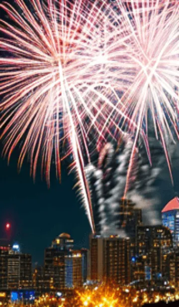 [LINE着せ替え] 夏夜のカケラ#HaE129。の画像1