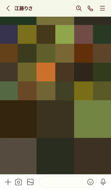 [LINE着せ替え] ミニマル・クレー3（バージョン2）の画像2