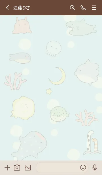[LINE着せ替え] yellow♡星の道14_1の画像2
