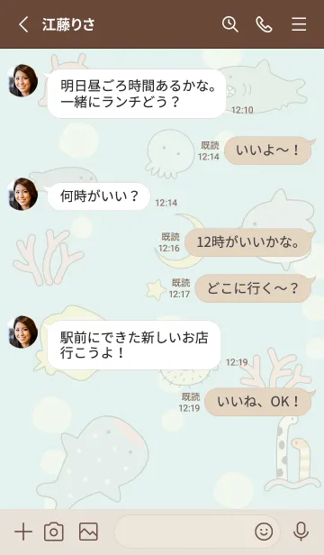 [LINE着せ替え] yellow♡星の道14_1の画像3