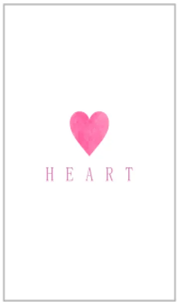 [LINE着せ替え] watercolor pink-HEART 62の画像1