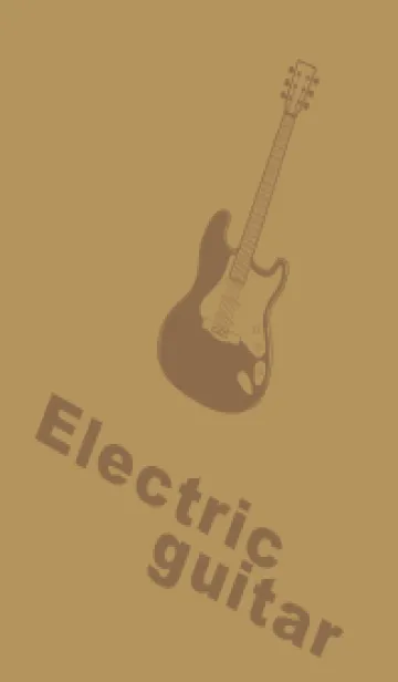 [LINE着せ替え] ELECTRIC GUITAR CLR オイルイエローの画像1