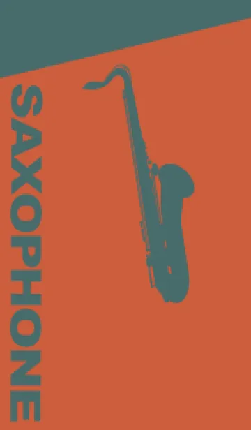[LINE着せ替え] Saxophone CLR 樺色の画像1