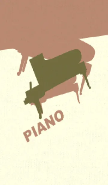 [LINE着せ替え] Piano CLR 海松色の画像1