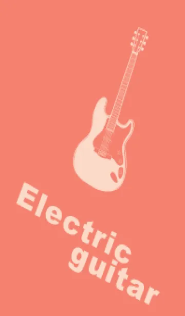 [LINE着せ替え] ELECTRIC GUITAR CLR 洗朱の画像1