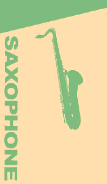 [LINE着せ替え] Saxophone CLR ペールクリームの画像1