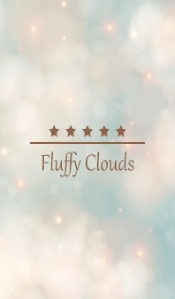 [LINE着せ替え] Fluffy Clouds RETRO - MEKYM 12の画像1