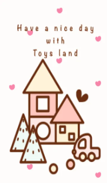 [LINE着せ替え] Little pastel toy land 2の画像1