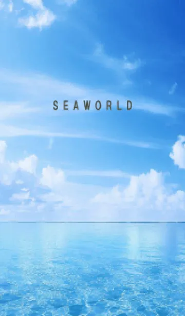 SEA WORLD-Clear-25の着せ替えメイン画像