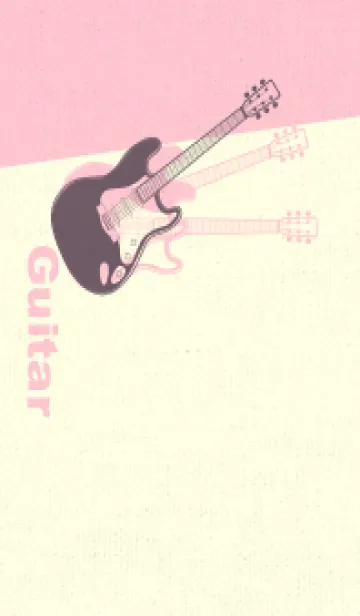 [LINE着せ替え] エレキギター Line  葡萄鼠の画像1