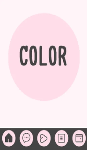 [LINE着せ替え] pink color A36の画像1