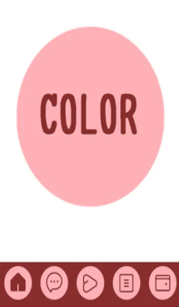 [LINE着せ替え] red color A38の画像1