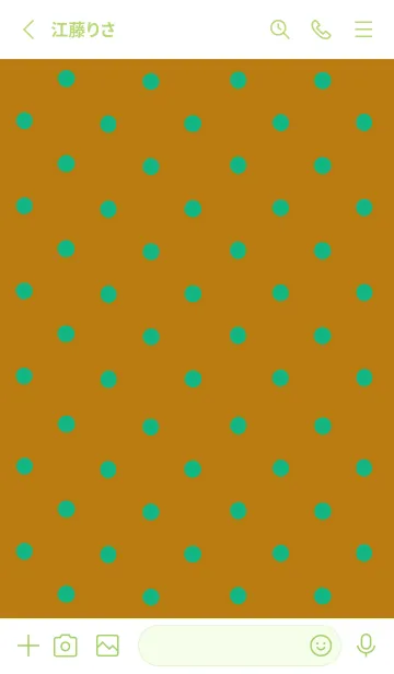 [LINE着せ替え] SIMPLE MINI DOT THEME 278の画像2