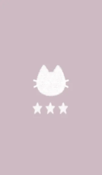 [LINE着せ替え] ねことお星さま(dusty colors1-07)の画像1