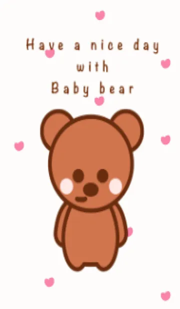 [LINE着せ替え] I love teddy bear 3の画像1