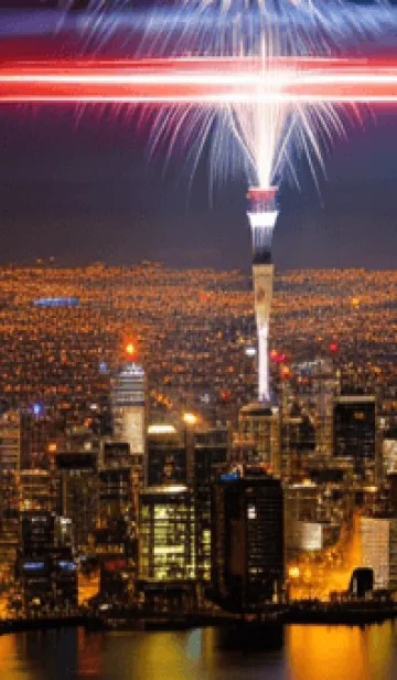 [LINE着せ替え] 夏夜のカケラ#ID08。の画像1