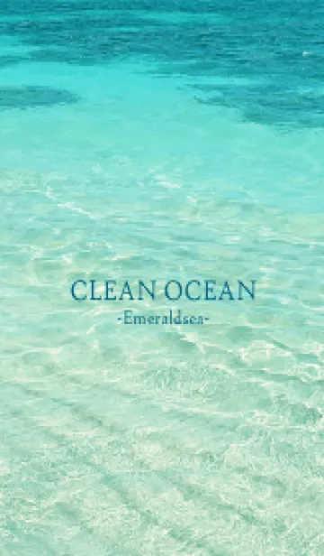 [LINE着せ替え] CLEAN OCEAN Emerald sea - HAWAII 17の画像1