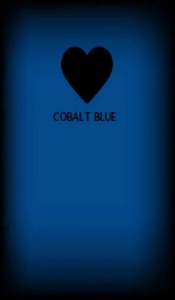 [LINE着せ替え] Black & Cobalt Blue Theme V5 (JP)の画像1