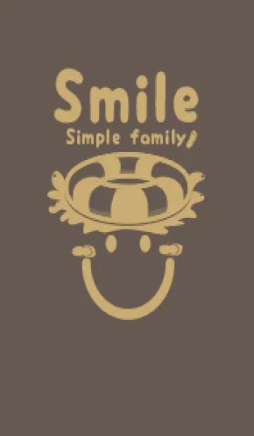 [LINE着せ替え] スマイル＆サマー 栗色の画像1