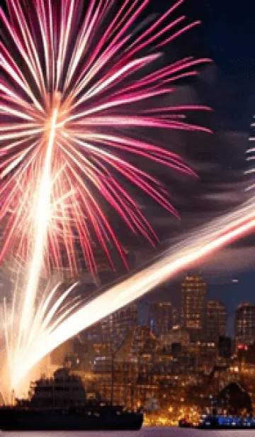 [LINE着せ替え] 夏夜のカケラ#IO218。の画像1