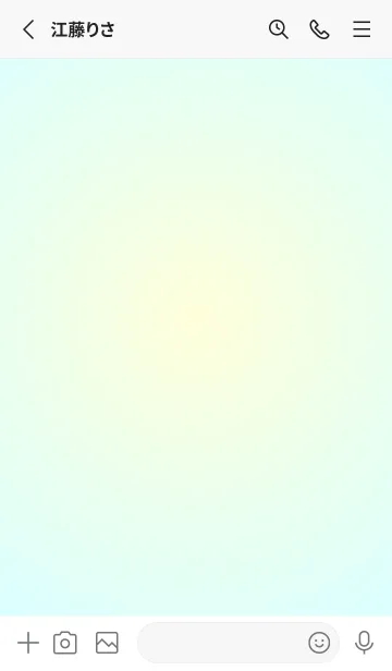 [LINE着せ替え] パステルイエロー●パステルブルー3.TKCの画像2