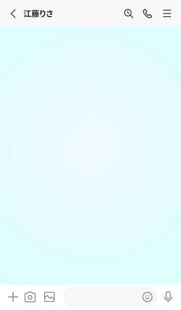 [LINE着せ替え] アリスブルー●パステルブルー3.TKCの画像2