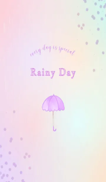 [LINE着せ替え] rainy day 02の画像1