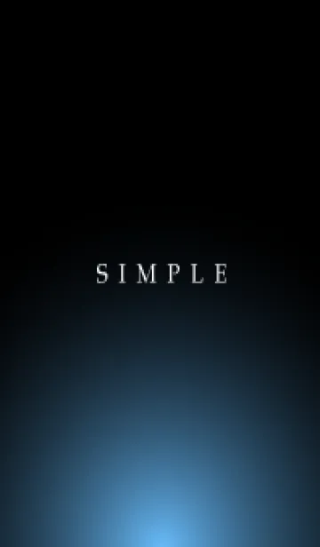 [LINE着せ替え] Simple Light - BLACK 12の画像1