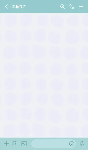 [LINE着せ替え] おしゃれ 丸9の画像2