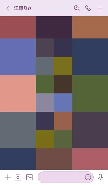 [LINE着せ替え] ミニマル・クレー2（バージョン2）の画像2