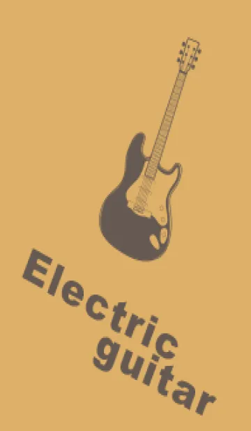 [LINE着せ替え] ELECTRIC GUITAR CLR 飴色の画像1