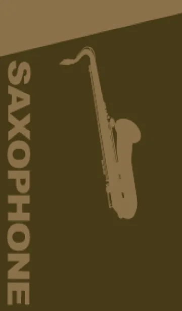 [LINE着せ替え] Saxophone CLR 墨色の画像1