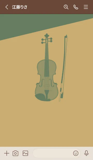 [LINE着せ替え] Violin CLR バフの画像2