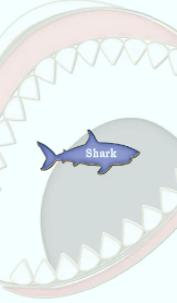 [LINE着せ替え] Enamel Pin Shark 14の画像1