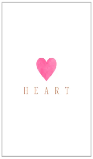 [LINE着せ替え] watercolor pink-HEART 64の画像1