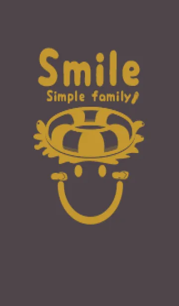 [LINE着せ替え] スマイル＆サマー チャコールグレイの画像1