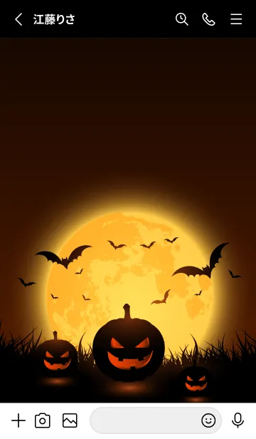 [LINE着せ替え] halloween bloodの画像2