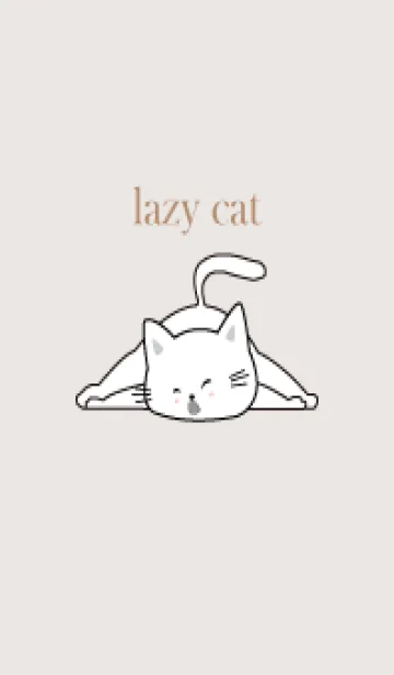 [LINE着せ替え] lazy cat..115の画像1