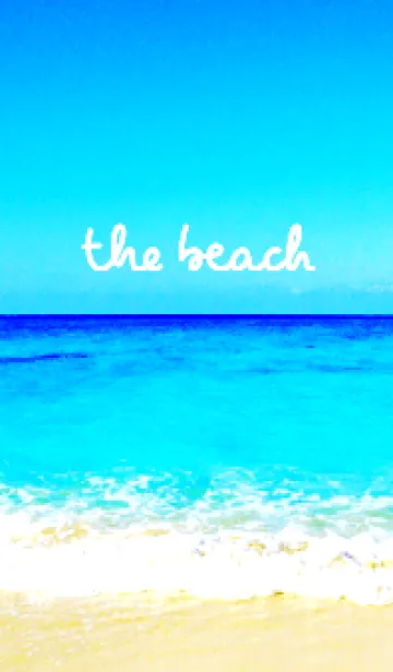[LINE着せ替え] The Beach Theme 26の画像1