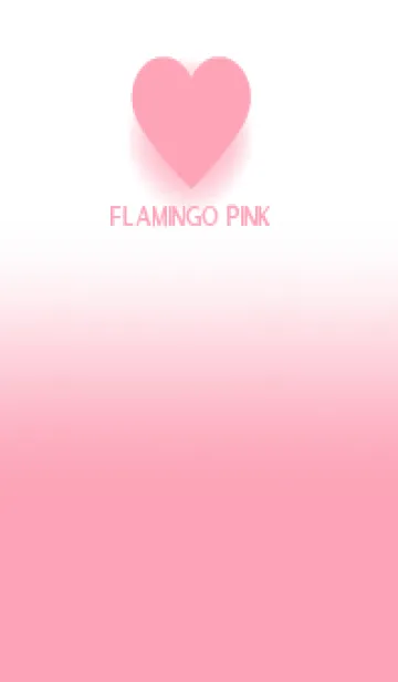 [LINE着せ替え] Flamingo Pink & White Theme V.5 (JP)の画像1