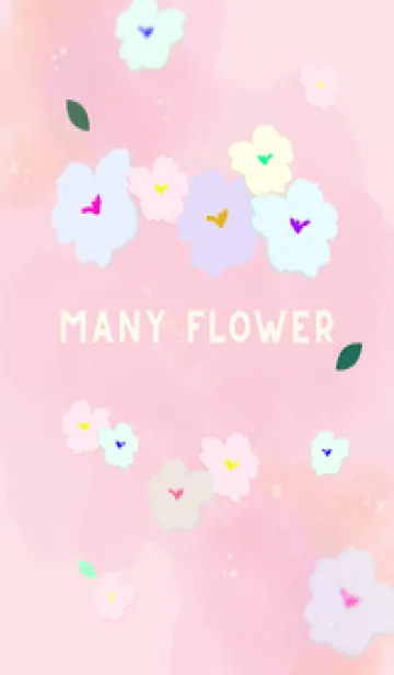 [LINE着せ替え] many flower 07 sakuraの画像1