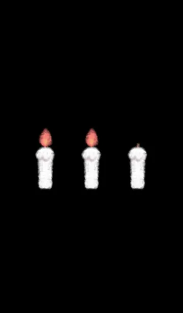 candle(black3-01)の着せ替えメイン画像