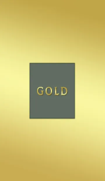 [LINE着せ替え] GOLD×GREENの画像1