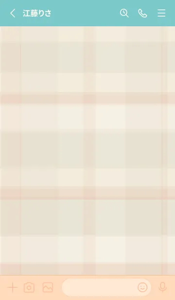 [LINE着せ替え] くすみカラーチェック20の画像2