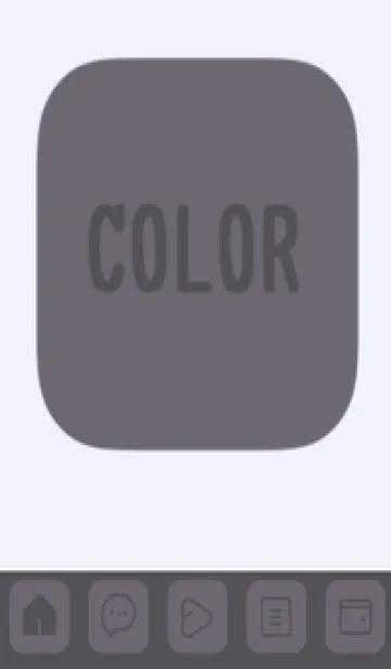 [LINE着せ替え] purple color B39の画像1