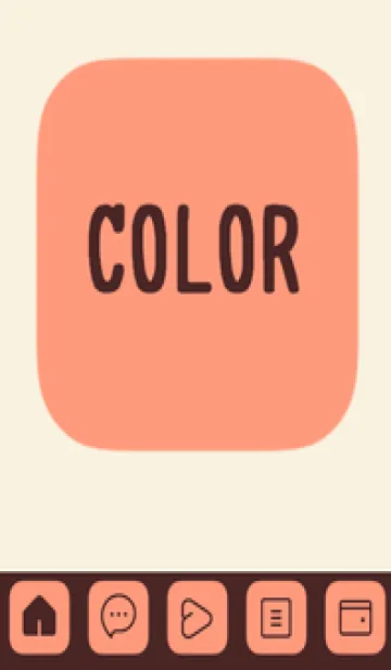 [LINE着せ替え] red color B40の画像1