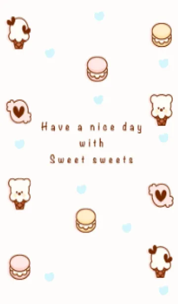 [LINE着せ替え] Sweet Sweets theme 6 :)の画像1